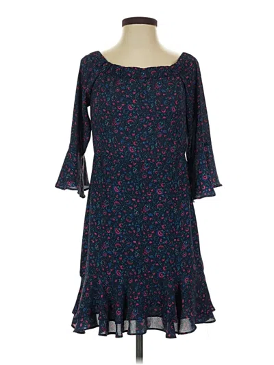 Pre-owned Aqua Casual Dress In Blue