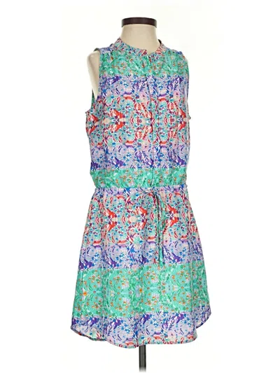 Pre-owned Aqua Casual Dress In Blue