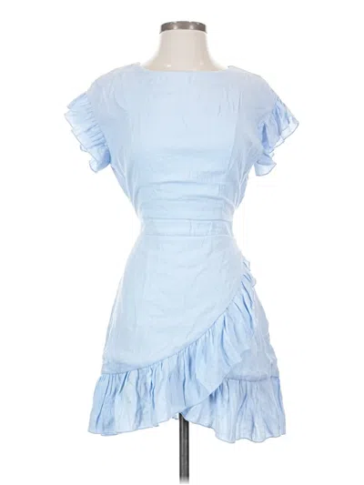 Pre-owned Aqua Casual Dress In Blue