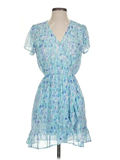 Pre-owned Aqua Casual Dress In Blue