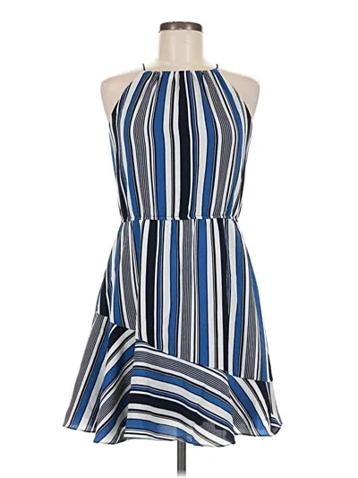 Pre-owned Aqua Casual Dress In Blue