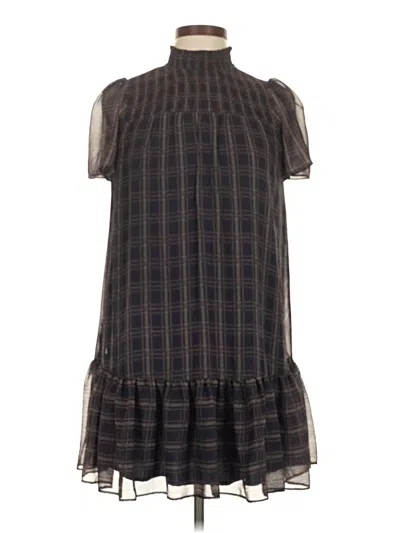 Pre-owned Aqua Casual Dress In Brown