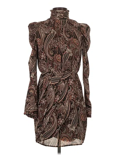 Pre-owned Aqua Casual Dress In Brown