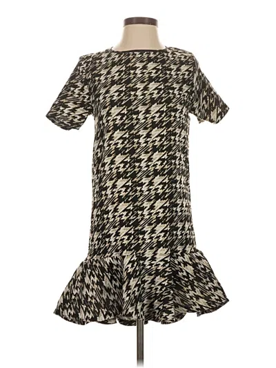Pre-owned Aqua Casual Dress In Brown