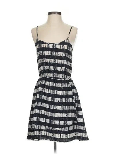 Pre-owned Aqua Casual Dress In Gray