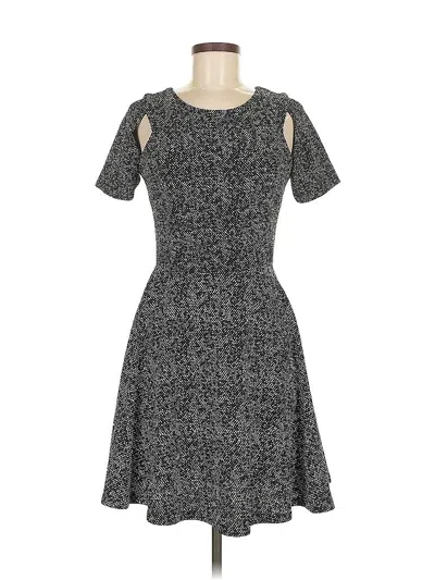 Pre-owned Aqua Casual Dress In Gray