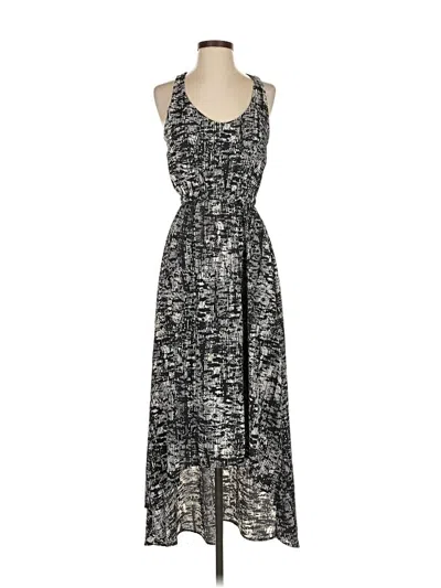 Pre-owned Aqua Casual Dress In Gray