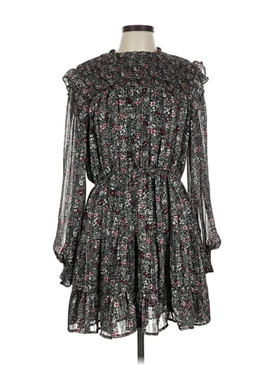 Pre-owned Aqua Casual Dress In Gray