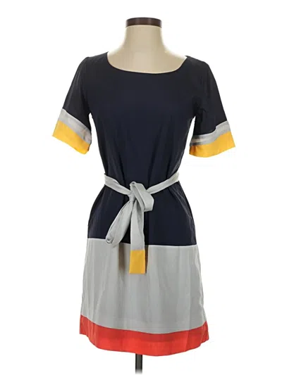 Pre-owned Aqua Casual Dress In Gray