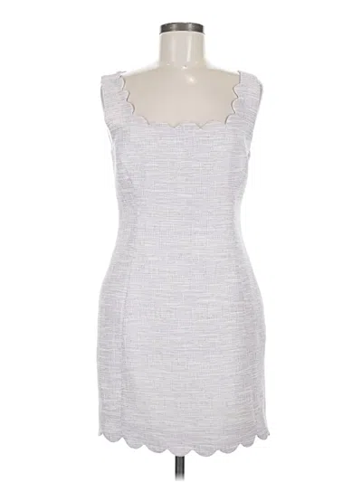 Pre-owned Aqua Casual Dress In Gray