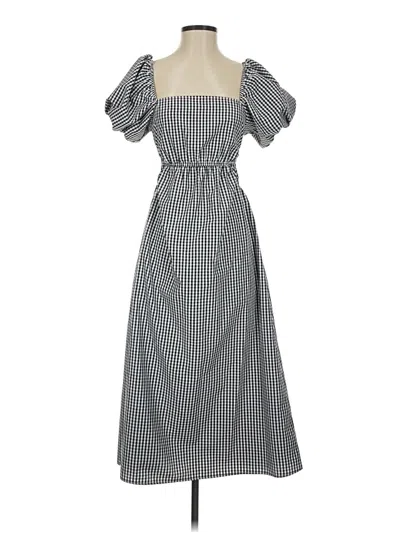 Pre-owned Aqua Casual Dress In Gray