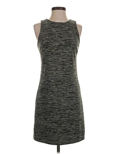 Pre-owned Aqua Casual Dress In Gray