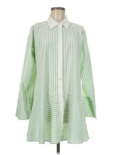 Pre-owned Aqua Casual Dress In Green