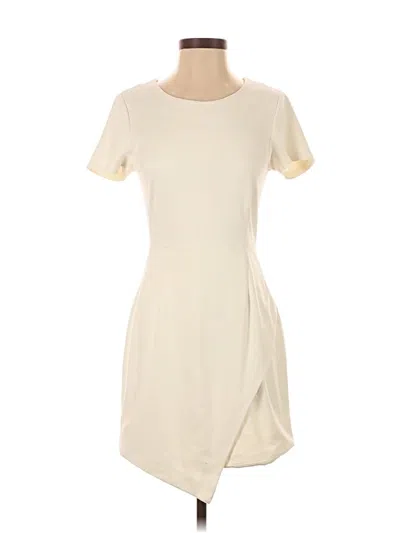Pre-owned Aqua Casual Dress In Ivory