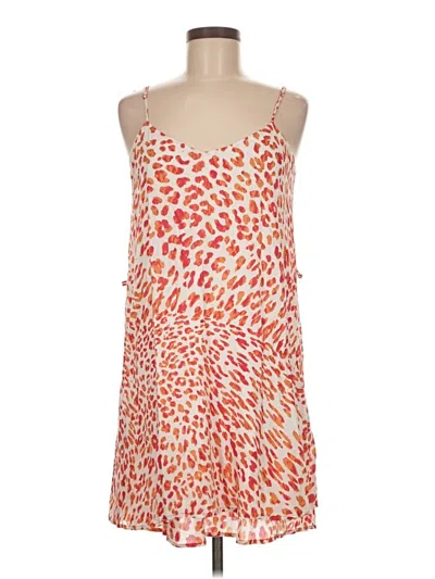 Pre-owned Aqua Casual Dress In Orange