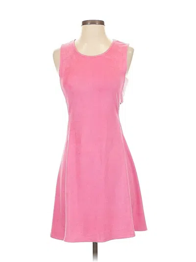 Pre-owned Aqua Casual Dress In Pink