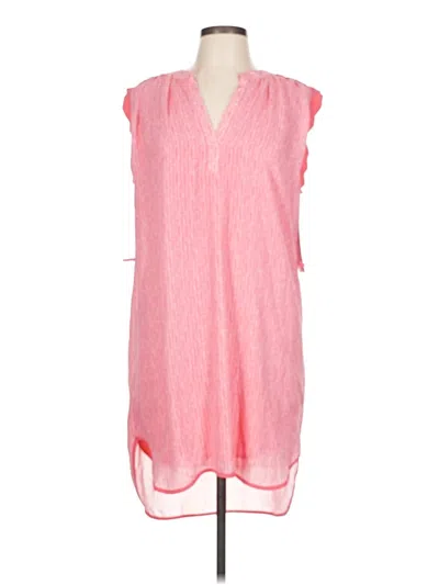 Pre-owned Aqua Casual Dress In Pink