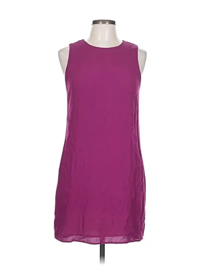 Pre-owned Aqua Casual Dress In Purple