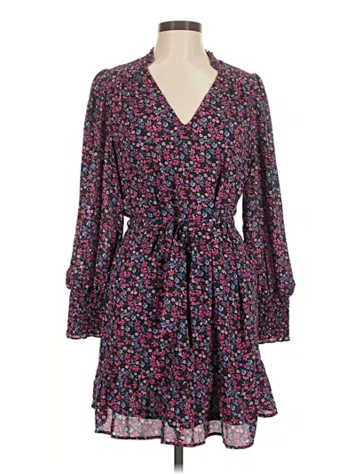 Pre-owned Aqua Casual Dress In Purple