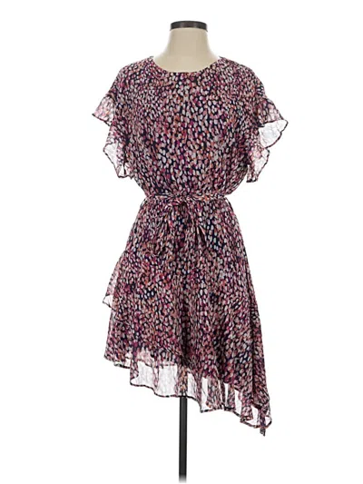 Pre-owned Aqua Casual Dress In Purple