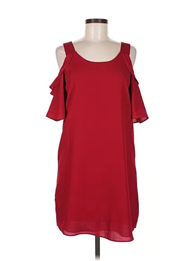 Pre-owned Aqua Casual Dress In Red