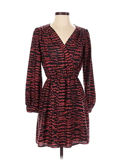 Pre-owned Aqua Casual Dress In Red