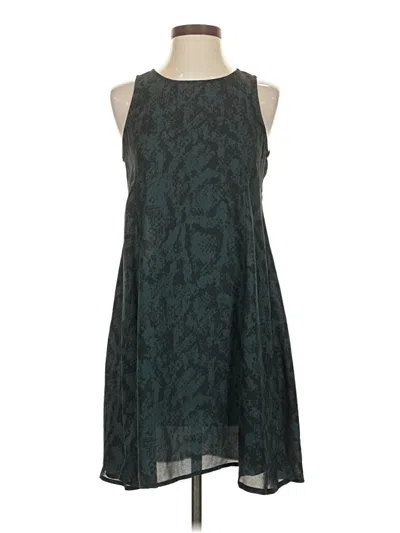 Pre-owned Aqua Casual Dress In Teal