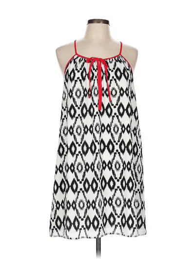 Pre-owned Aqua Casual Dress In White