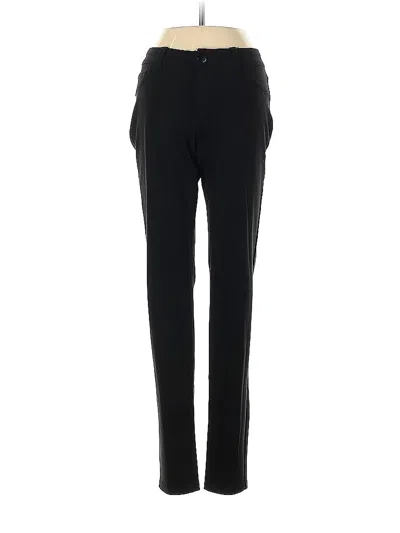 Pre-owned Aqua Casual Pants In Black