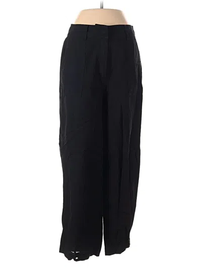Pre-owned Aqua Casual Pants In Black