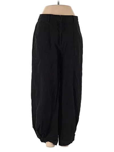Pre-owned Aqua Casual Pants In Black