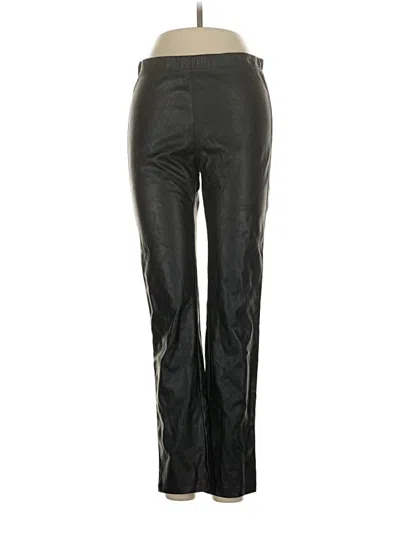 Pre-owned Aqua Casual Pants In Black