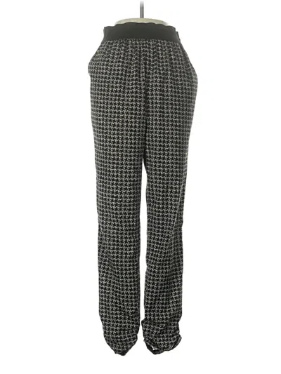 Pre-owned Aqua Casual Pants In Black