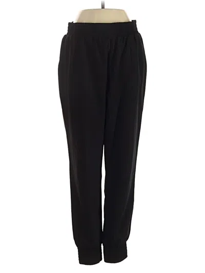 Pre-owned Aqua Casual Pants In Black