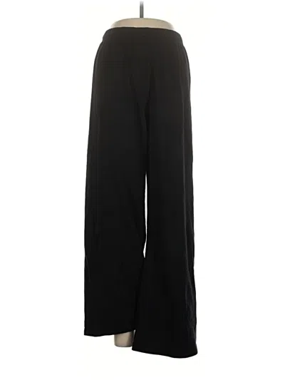 Pre-owned Aqua Casual Pants In Black