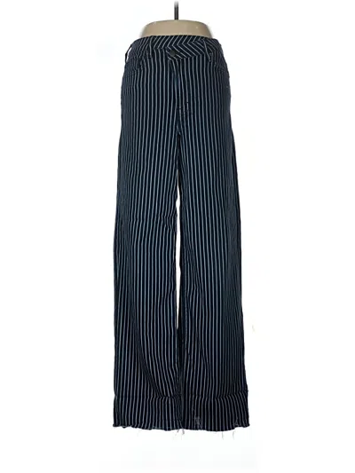 Pre-owned Aqua Casual Pants In Blue