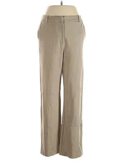 Pre-owned Aqua Casual Pants In Brown