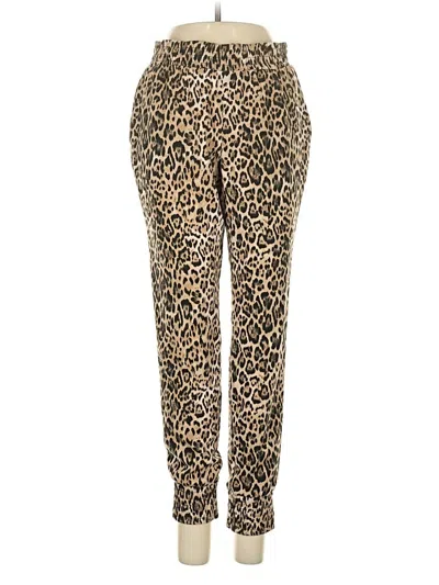 Pre-owned Aqua Casual Pants In Gold