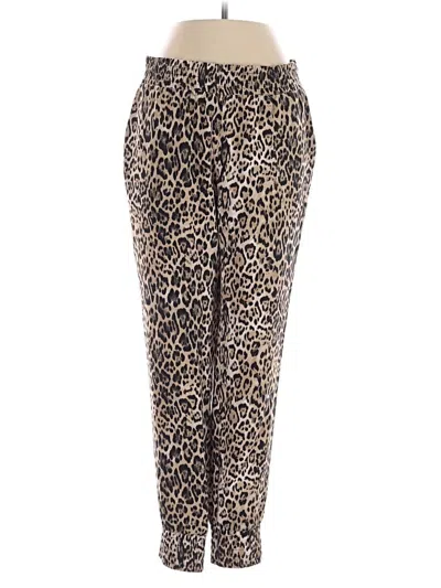 Pre-owned Aqua Casual Pants In Gold