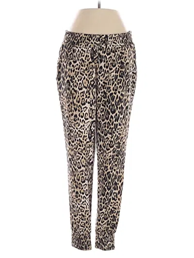 Pre-owned Aqua Casual Pants In Gold