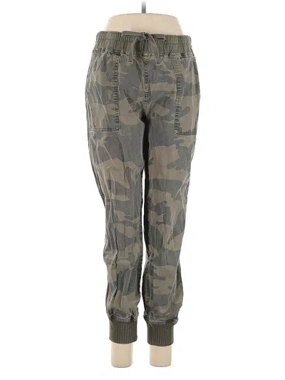 Pre-owned Aqua Casual Pants In Green