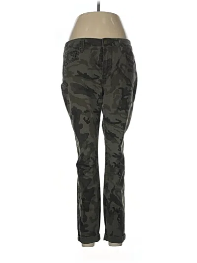 Pre-owned Aqua Casual Pants In Green