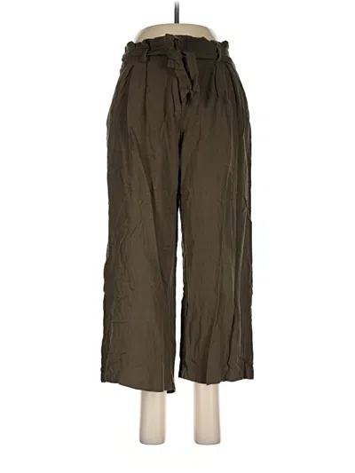 Pre-owned Aqua Casual Pants In Green