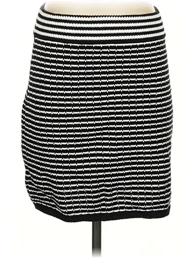 Pre-owned Aqua Casual Skirt In Black