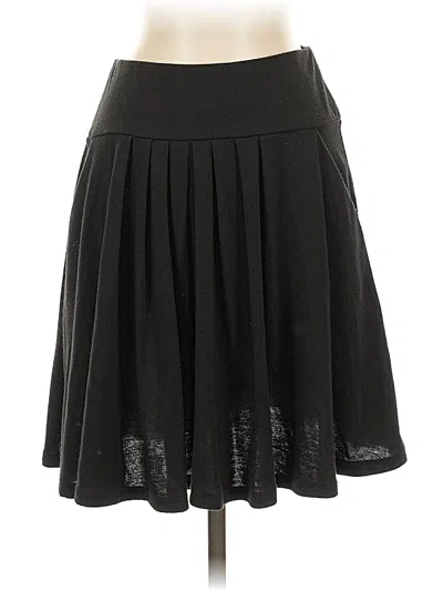 Pre-owned Aqua Casual Skirt In Black