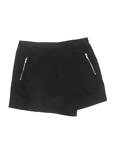 Pre-owned Aqua Casual Skirt In Black