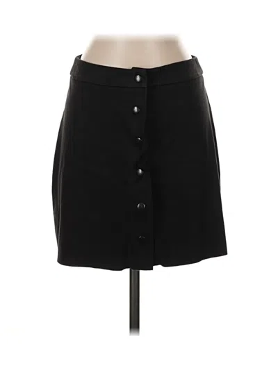 Pre-owned Aqua Casual Skirt In Black