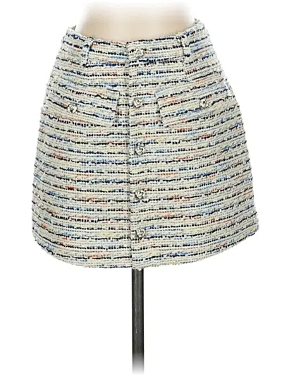 Pre-owned Aqua Casual Skirt In Blue