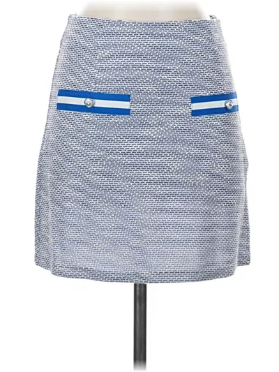 Pre-owned Aqua Casual Skirt In Blue