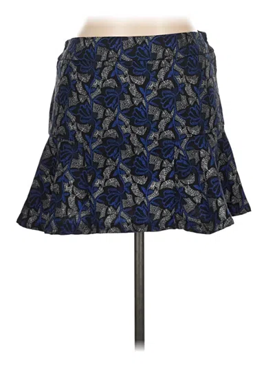 Pre-owned Aqua Casual Skirt In Blue